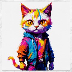 Wild Cat Canvas 12  X 12 