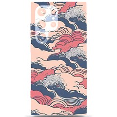 Waves Ocean Sea Water Pattern Rough Seas Digital Art Nature Nautical Samsung Galaxy S24 Ultra 6 9 Inch Black Tpu Uv Case