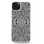 Black And White Pattern 1 iPhone 15 TPU UV Print Case Front