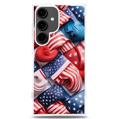 Us Presidential Election Colorful Vibrant Pattern Design  Samsung Galaxy S24 Plus 6 7 Inch Tpu Uv Case