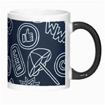 Internet Planet Drink Computer Morph Mug Right