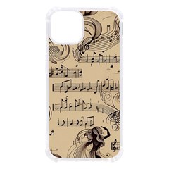 Musical Swirls Ladies Iphone 13 Tpu Uv Print Case