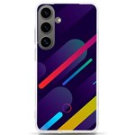 Colorful Abstract Background Samsung Galaxy S24 Ultra 6.9 Inch TPU UV Case Front