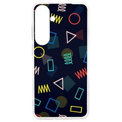 Memphis Seamless Patterns Abstract Jumble Textures Samsung Galaxy S24 Ultra 6 9 Inch Tpu Uv Case