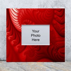 Lachs Kl Rotweissschwarz Kl White Wall Photo Frame 5  X 7 