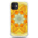 Sunshine Sunny Sun Abstract Yellow iPhone 12 mini TPU UV Print Case	 Front