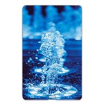 Water Blue Wallpaper Name Card Style USB Flash Drive Back