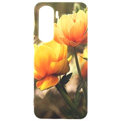 Yellow Butterfly Flower Samsung Galaxy S24 Plus 6 7 Inch Black Tpu Uv Case