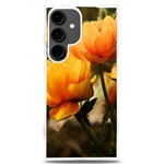 Yellow Butterfly Flower Samsung Galaxy S24 Plus 6.7 Inch TPU UV Case Front
