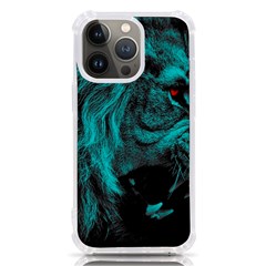 Angry Male Lion Predator Carnivore Iphone 13 Pro Tpu Uv Print Case