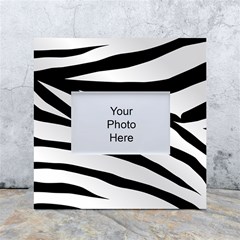 White Tiger Skin White Box Photo Frame 4  X 6 