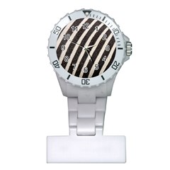 Zebra Zebra Pattern Zebra Fur Zebra Print Strip Plastic Nurses Watch