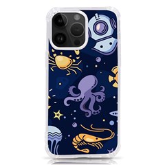 Marine Seamless Pattern Thin Line Memphis Style Iphone 14 Pro Max Tpu Uv Print Case