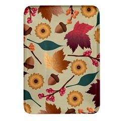 Autumn Leaves Autumn Colour Season Rectangular Glass Fridge Magnet (4 Pack)