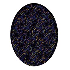 Do Be Action Stillness Doing Oval Glass Fridge Magnet (4 Pack)