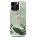 Banana Leaf Plant Pattern iPhone 15 Pro Max TPU UV Print Case Front