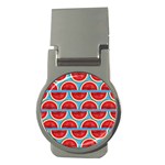 Illustrations Watermelon Texture Pattern Money Clips (Round)  Front