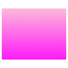 Gradient Pink - Pastel Yellow Pink Rosa Two Sides Premium Plush Fleece Blanket (teen Size)