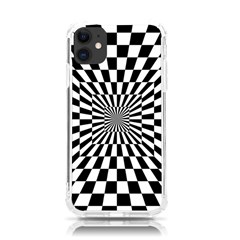 Optical-illusion-chessboard-tunnel Iphone 11 Tpu Uv Print Case
