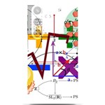 Mathematics Formula Physics School Samsung Galaxy S24 Ultra 6.9 Inch Black TPU UV Case Front