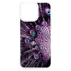 Purple Peacock Iphone 15 Plus Tpu Uv Print Case