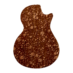 Universe Star Planet Galaxy Guitar Shape Wood Guitar Pick Holder Case And Picks Set