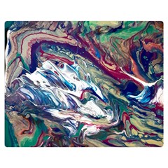 Abstract Strata Iv Premium Plush Fleece Blanket (medium)