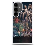 Firework Fireworks Display Lake Samsung Galaxy S24 Plus 6.7 Inch TPU UV Case Front