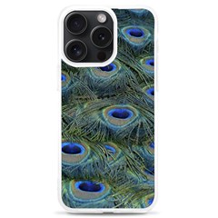 Peacock Feathers Details Iphone 15 Pro Max Tpu Uv Print Case