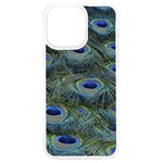 Peacock Feathers Details iPhone 15 Pro Max TPU UV Print Case Front