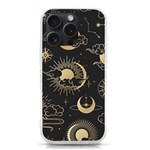 Asian Seamless Pattern With Clouds Moon Sun Stars Vector Collection Oriental Chinese Japanese Korean iPhone 15 Pro TPU UV Print Case Front