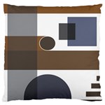 Background Wallpaper Abstract Large Premium Plush Fleece Cushion Case (Two Sides) Back