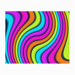 Swirl Twirl Design Pattern Waves Small Glasses Cloth