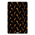 Abstract Art Pattern Warm Colors Name Card Style USB Flash Drive Back