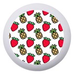Strawberries Pineapples Fruits Dento Box with Mirror Front