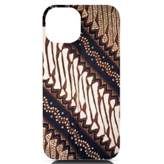 Batik Indonesian Culture Indonesia Authentic Iphone 14 Black Uv Print Case