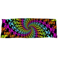 3d Grateful Dead 90 s Neon Dancing Bears Body Pillow Case (dakimakura)