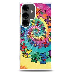 Tie Dye Grateful Dead Bears Samsung Galaxy S24 Plus 6 7 Inch Tpu Uv Case