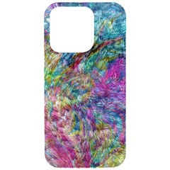 Abstract Candies Iphone 15 Pro Black Uv Print Pc Hardshell Case