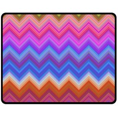 Pattern Chevron Zigzag Background Fleece Blanket (medium)