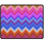 Pattern Chevron Zigzag Background Fleece Blanket (Medium) 60 x50  Blanket Front