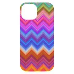 Pattern Chevron Zigzag Background Iphone 15 Plus Black Uv Print Pc Hardshell Case