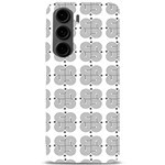 Abstract Pattern Texture Background Art Samsung Galaxy S24 Plus 6.7 Inch Black TPU UV Case Front