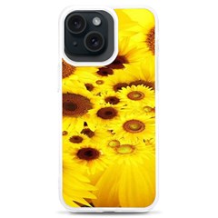 Beautiful Sunflowers Iphone 15 Plus Tpu Uv Print Case