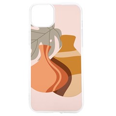 Vases Art Plant Boho Bohemian Iphone 15 Tpu Uv Print Case