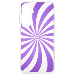 Spiral Vortex Rays Lavender Swirl Purple Samsung Galaxy S24 Ultra 6 9 Inch Tpu Uv Case