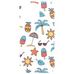 Summer Pineapple Fruit Tropical Iphone 15 Pro Max Black Uv Print Pc Hardshell Case