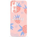 July Summer Strawberry Pink Berry Samsung Galaxy S24 Plus 6.7 Inch Black TPU UV Case Front