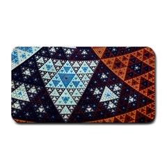 Fractal Triangle Geometric Abstract Pattern Medium Bar Mat