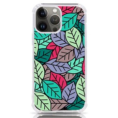Pattern Leaves Background Nature Iphone 13 Pro Max Tpu Uv Print Case